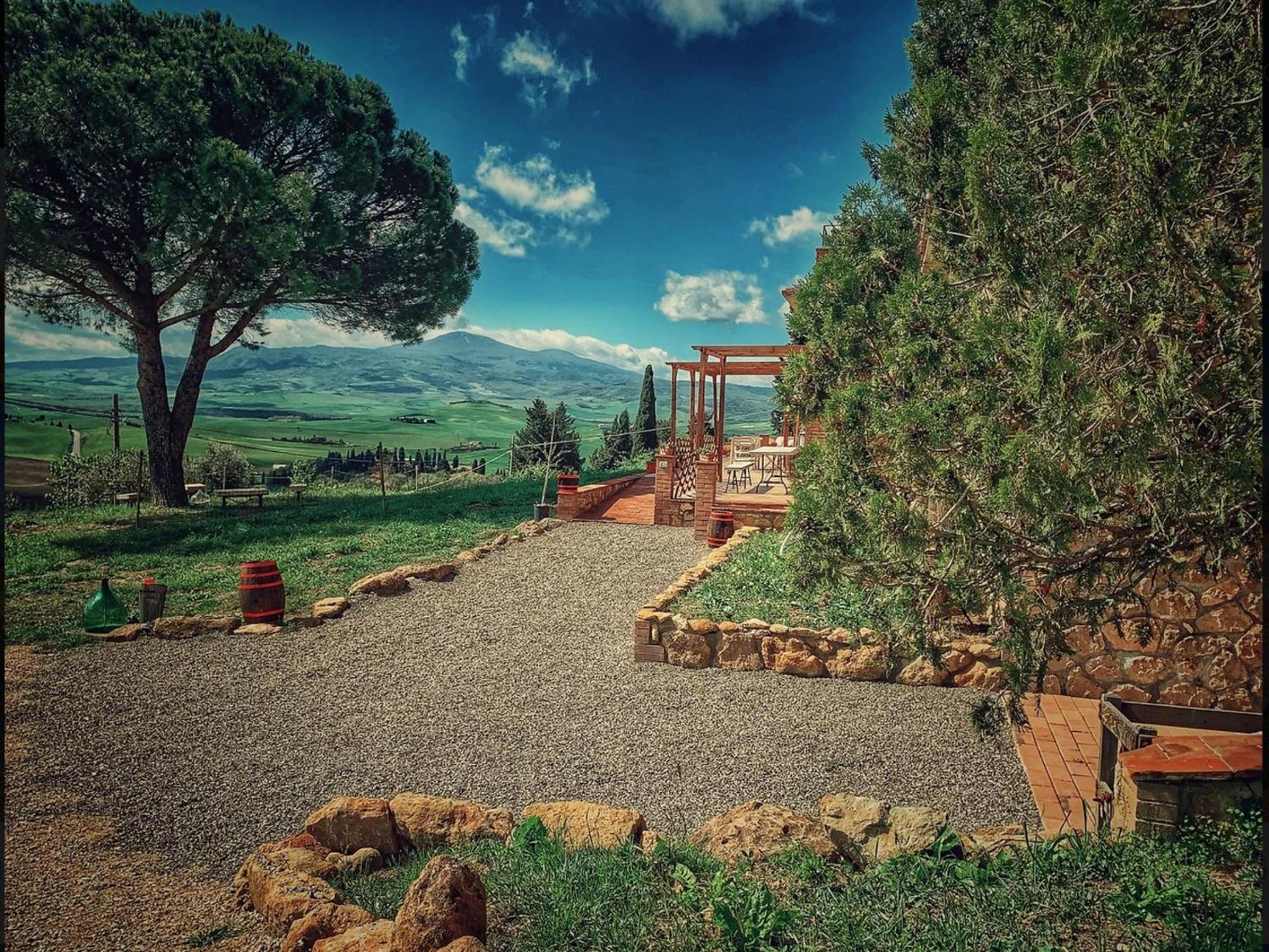 Agriturismo Il Casato Mag-Il Vaglio 皮恩扎 外观 照片